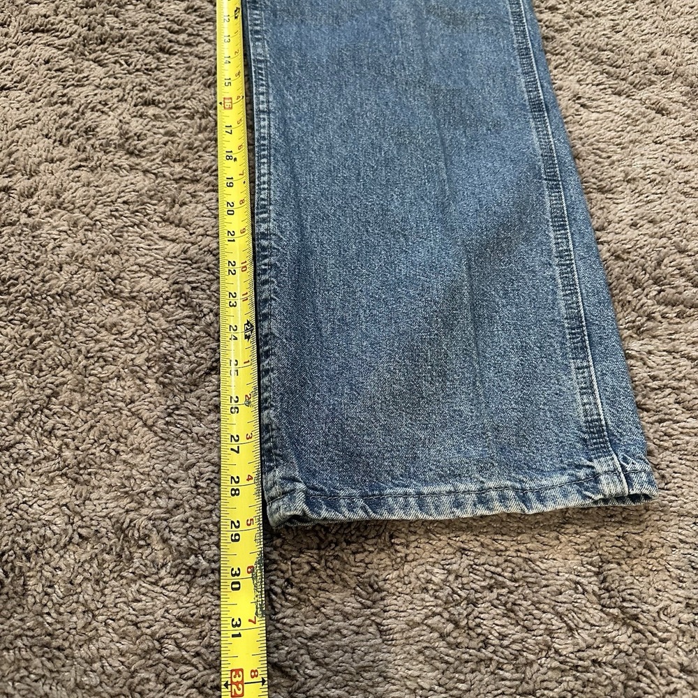 Wrangler Vintage Relaxed Fit Carpenter Jeans Women's Size 16 Reg Made In USA - Picture 9 of 12